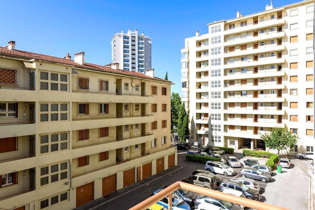 Apartamento L'Azur 15'Plage 10'Port 5'Train Clim Wifi Pkg Tolón Exterior foto
